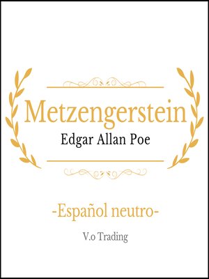 Metzengerstein - Audiobook
